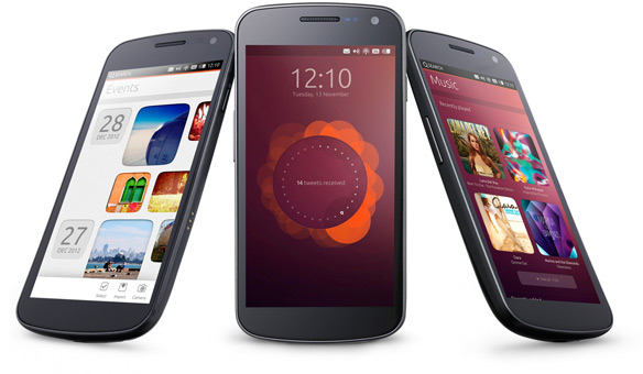 Ubuntu for Phone بر روی Galaxy Nexus